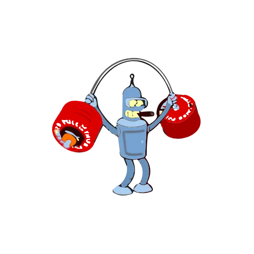 💪 Стикер «Bender» для Telegram