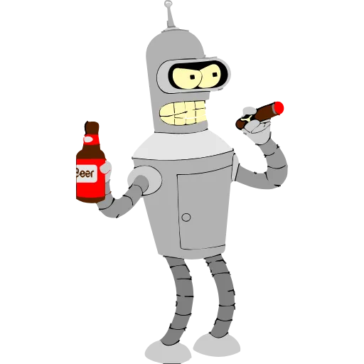 🚬 Стикер «Bender» для Telegram