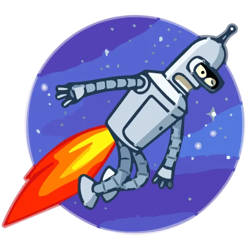 🚀 Стикер «Bender» для Telegram
