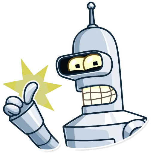 👍 Стикер «Bender» для Telegram