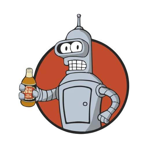 🍺 Стикер «Bender» для Telegram
