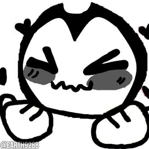 😍 Стикер «Bendy And The Ink Machine» для Telegram