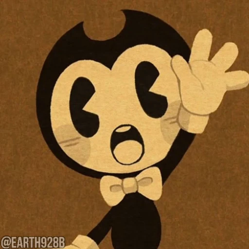 😂 Стикер «Bendy And The Ink Machine» для Telegram