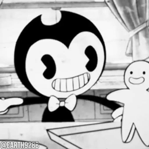😍 Стикер «Bendy And The Ink Machine» для Telegram