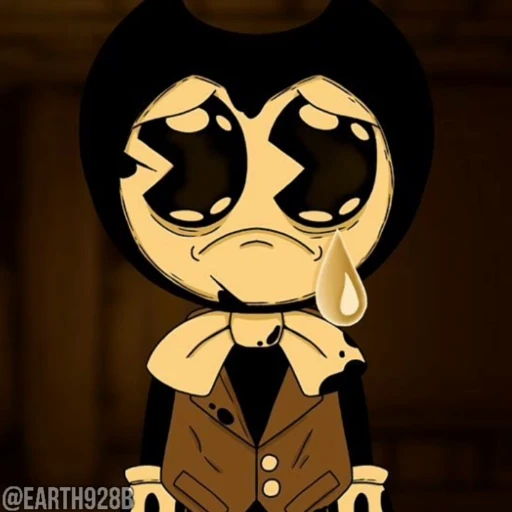 😡 Стикер «Bendy And The Ink Machine» для Telegram