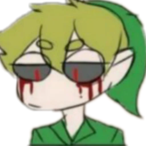 😐 Стикер «BEN Drowned» для Telegram