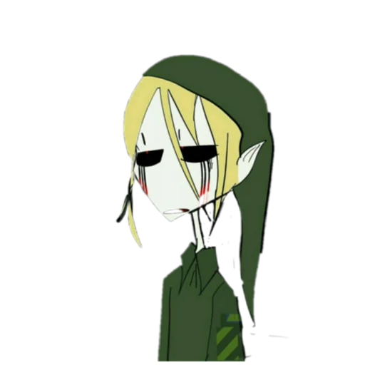 😑 Стикер «BEN Drowned» для Telegram