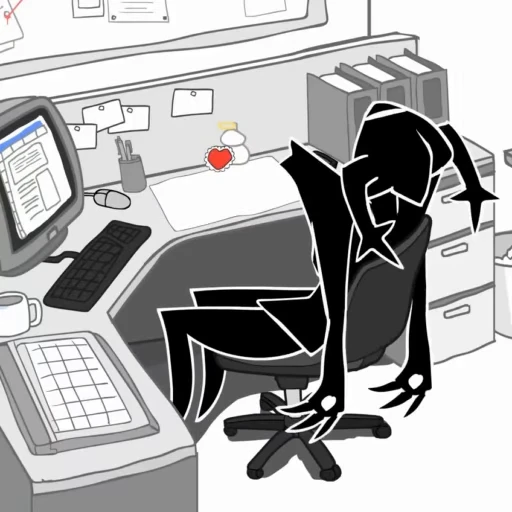 😩 Стикер «Roaring Knight Deltarune» для Telegram