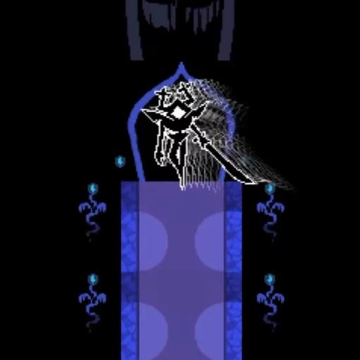 👿 Стикер «Roaring Knight Deltarune» для Telegram