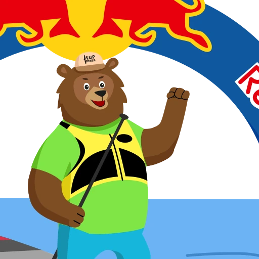 Стикерпак Big Bear для Telegram — скачать