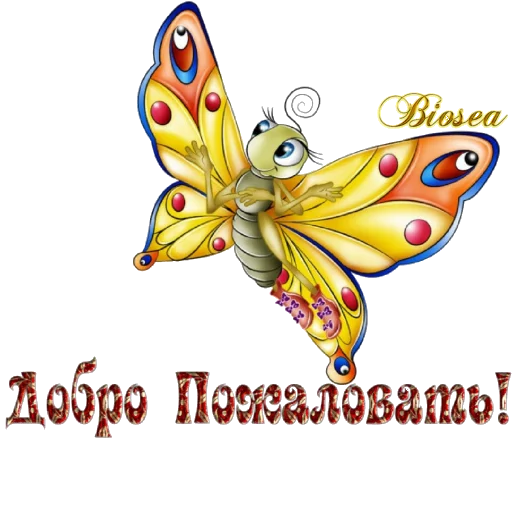 🦋 Стикер «Biosea Диана Мансурова» для Telegram