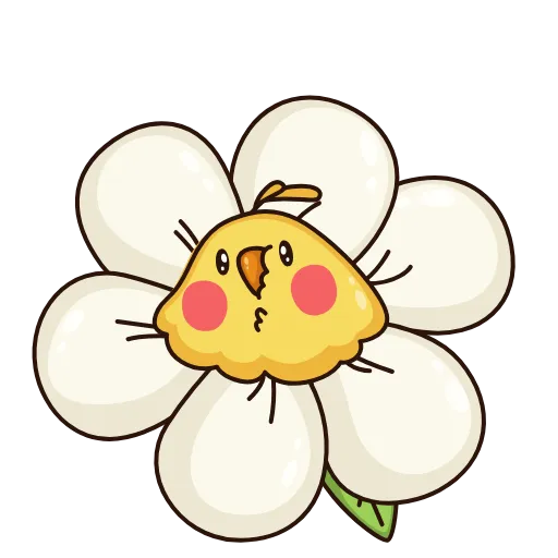 🌺 Эмодзи «Птенчик» для Telegram