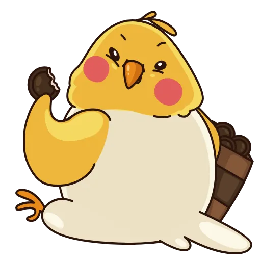 🍪 Эмодзи «Птенчик» для Telegram