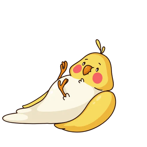 🐾 Эмодзи «Птенчик» для Telegram