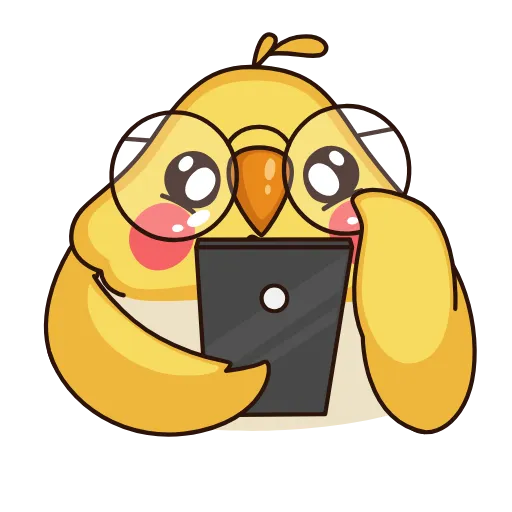 📱 Эмодзи «Птенчик» для Telegram