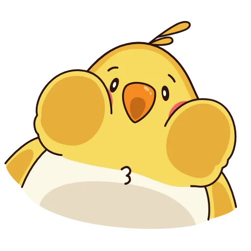 😍 Эмодзи «Птенчик» для Telegram