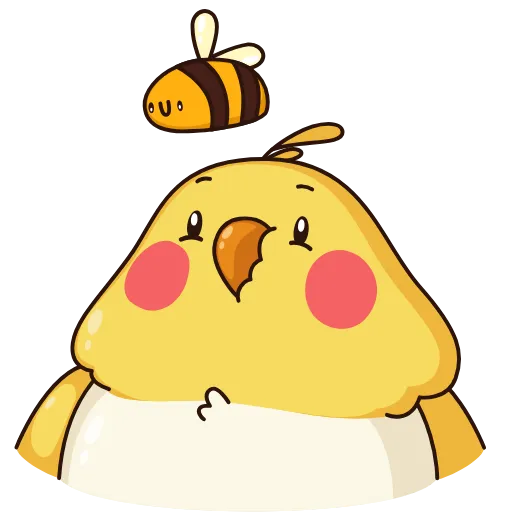 🐝 Эмодзи «Птенчик» для Telegram