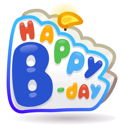 Стикерпак Birthday Collection для Telegram