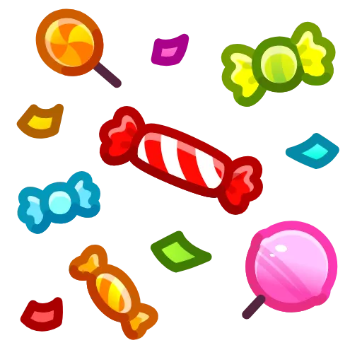 🍬 Эмодзи «Birthday Collection» для Telegram