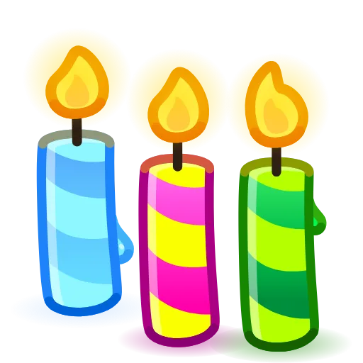 🕯 Эмодзи «Birthday Collection» для Telegram