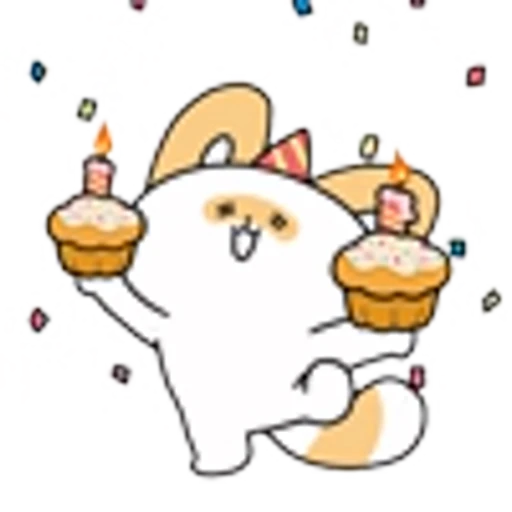 🎂 Эмодзи «Birthday collection» для Telegram