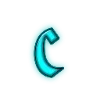 ☣️ Эмодзи «Бирюза-Неон» для Telegram