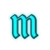 ☣️ Эмодзи «Бирюза-Неон» для Telegram