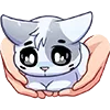 😻 Эмодзи «❤ Бисквит и Ванилька» для Telegram