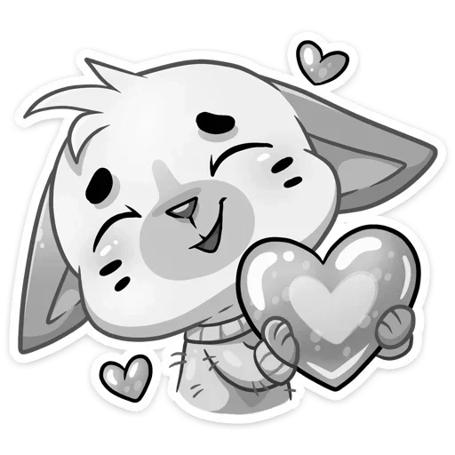 🎀 Стикер «Бисквит в свитере серый» для Telegram