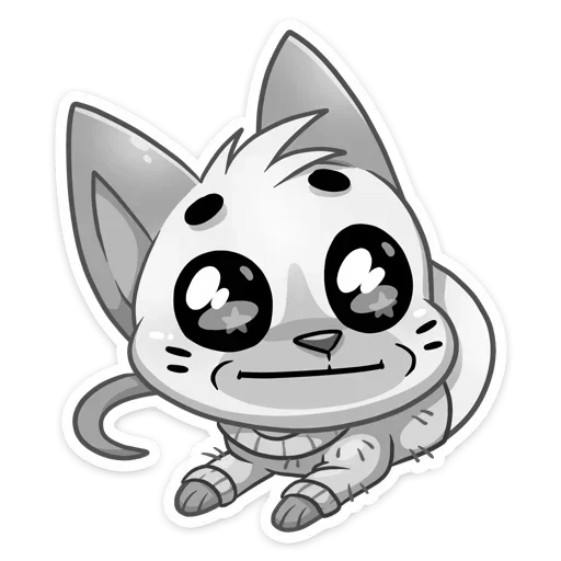 🎀 Стикер «Бисквит в свитере серый» для Telegram