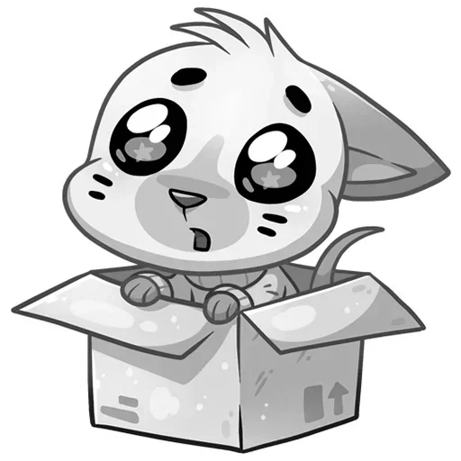 🎀 Стикер «Бисквит в свитере серый» для Telegram