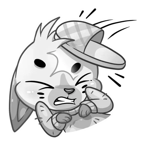 🎀 Стикер «Бисквит в свитере серый» для Telegram