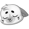 🎀 Эмодзи «Бисквит Серый» для Telegram