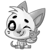 🎀 Эмодзи «Бисквит Серый» для Telegram