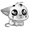 🎀 Эмодзи «Бисквит Серый» для Telegram