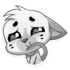 🎀 Эмодзи «Бисквит Серый» для Telegram