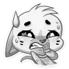 🎀 Эмодзи «Бисквит Серый» для Telegram