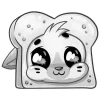 🎀 Эмодзи «Бисквит Серый» для Telegram