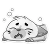 🎀 Эмодзи «Бисквит Серый» для Telegram
