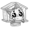 🎀 Эмодзи «Бисквит Серый» для Telegram