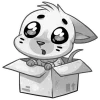🎀 Эмодзи «Бисквит Серый» для Telegram