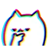 🤔 Эмодзи «Cats Here» для Telegram