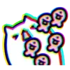 😫 Эмодзи «Cats Here» для Telegram