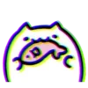 🐟 Эмодзи «Cats Here» для Telegram