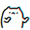 🤷‍♀️ Эмодзи «Cats Here» для Telegram