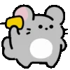 🐹 Эмодзи «шиншилла» для Telegram