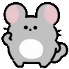🐹 Эмодзи «шиншилла» для Telegram