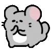 🐹 Эмодзи «шиншилла» для Telegram
