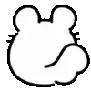 🐹 Эмодзи «шиншилла» для Telegram