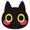 ♨️ Эмодзи «Black Cats» для Telegram